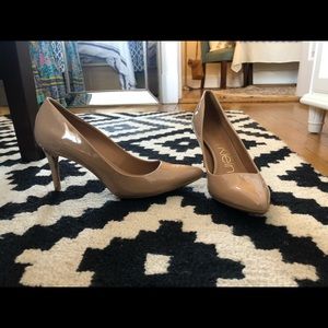 Nude Calvin Klein pumps - never worn!